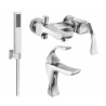 Mexen Estrella R02 zestaw wannowy, chrom - 72303R02-00