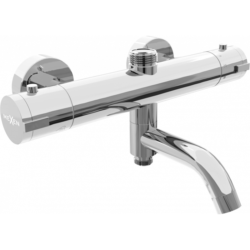 Mexen Kai rubinetto termostatico vasca-doccia, cromo - 77900-00
