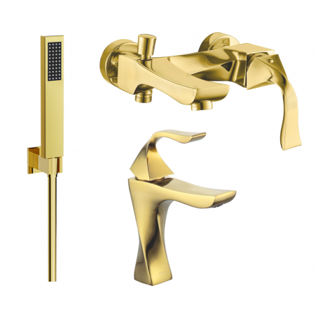Mexen Estrella R02 badset, goud - 72303R02-50
