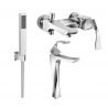 Mexen Estrella R02 conjunto de baño, cromo - 72313R02-00