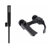 Mexen Estrella R02 grifo de bañera con conjunto de ducha, negro - 7233R02-70