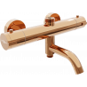Mexen Kai thermostatic bathtub-shower faucet, rose gold - 77900-60