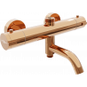 Mexen Kai thermostatische Wannen- und Duscharmatur, Roségold - 77900-60