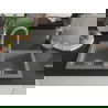 Mexen Mario fregadero de granito de 2 compartimentos con grifo de cocina Elia, gris - 6504-71-670101-71