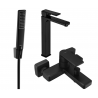 Mexen Mino R72 ensemble pour baignoire, noir - 72413R72-70