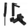 Mexen Mino R77 vannikomplekt, must - 72413R77-70