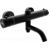 Mexen Kai robinet de bain-douche thermostatique, noir - 77900-70