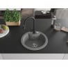 Mexen Diego fregadero de granito de 1 seno con grifo de cocina Elia, gris - 6512-71-670101-70