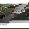 Mexen Diego fregadero de granito 1-comparte con grifo de cocina Elia, negro - 6512-77-670101-50