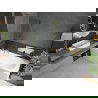 Mexen Vega rechteckige Wanne 170 x 70 cm mit Verkleidung und 1-flügeliger Duschwand 70 cm, transparent, gold - 550117070X950700?