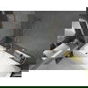 Mexen Vega rechthoekig bad 170 x 70 cm met ombouw en 1-delige scherm 80 cm, transparant, goud - 550117070X9508000050