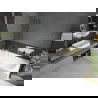 Mexen Vega rechteckige Badewanne 180 x 80 cm mit Verkleidung und 1-flügeliger Trennwand 80 cm, transparent, gold - 550118080X95?