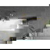 Mexen Vega Rechteckbadewanne 160 x 70 cm mit Verkleidung und 1-flügeliger Duschwand 90 cm, transparent, gold - 550116070X950900?