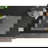 Mexen Cesar fregadero de granito de 1 cubeta con escurridor y grifo de cocina Elia, gris - 6514-71-670101-00