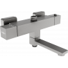 Mexen Cube thermostatische Badewannen-Duscharmatur, Graphit - 77910-66