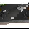 Mexen Kevin granieten spoelbak met 1 bak, afdruiprek en keukenkraan Elia, zwart/goud metallic - 6517-75-670101-00