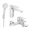 Mexen Alexa R40 vannikomplekt, kroom - 71203R40-00