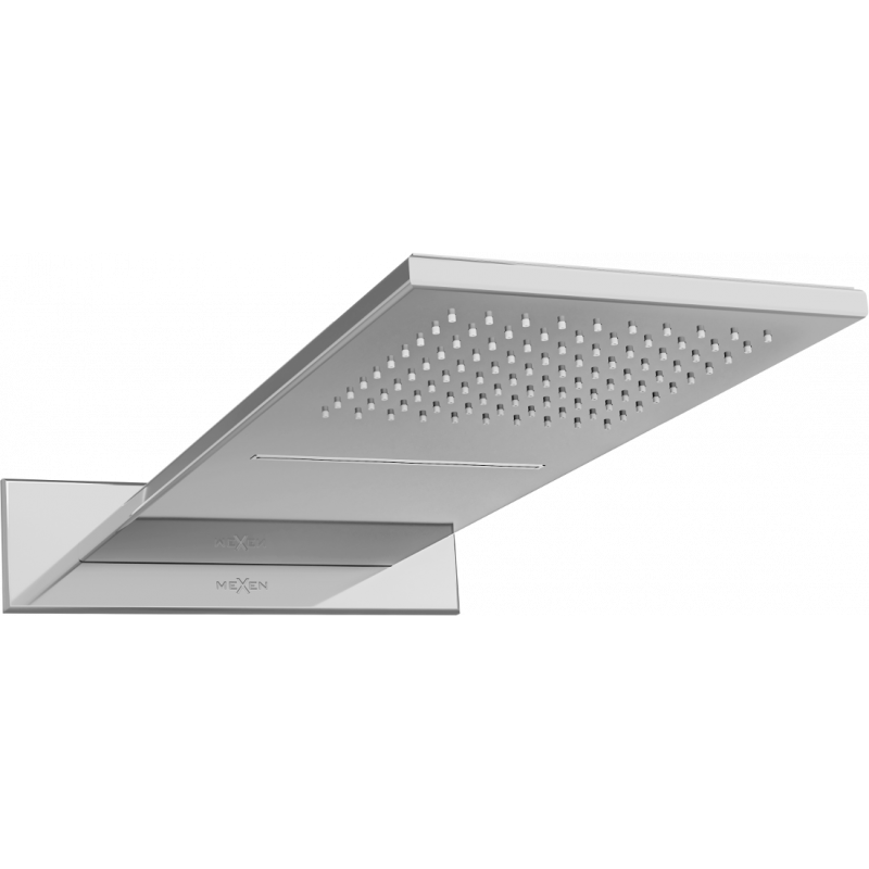 Mexen Waterfall regndusch slim 50 x 22 cm, krom - 79190-00