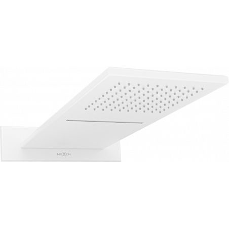 Mexen Waterfall κεφαλή ντους slim 50 x 22 cm, λευκή - 79190-20