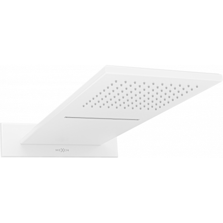 Mexen Waterfall lietus duša slim 50 x 22 cm, balta - 79190-20