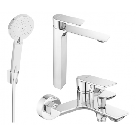 Mexen Alexa R40 vannikomplekt, kroom - 71213R40-00