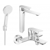 Mexen Alexa R40 vannikomplekt, kroom - 71213R40-00
