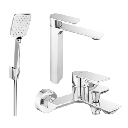 Mexen Alexa R62 vannikomplekt, kroom - 71213R62-00