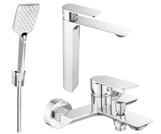 Mexen Alexa R62 Bath Set, Chrome - 71213R62-00