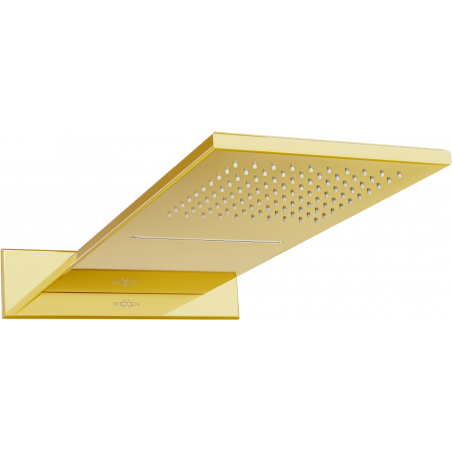 Mexen Waterfall soffione slim 50 x 22 cm, oro - 79190-50