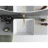 Mexen Catia opbouw wastafel 48 x 38 cm, wit/goud schaalpatroon - 21314808