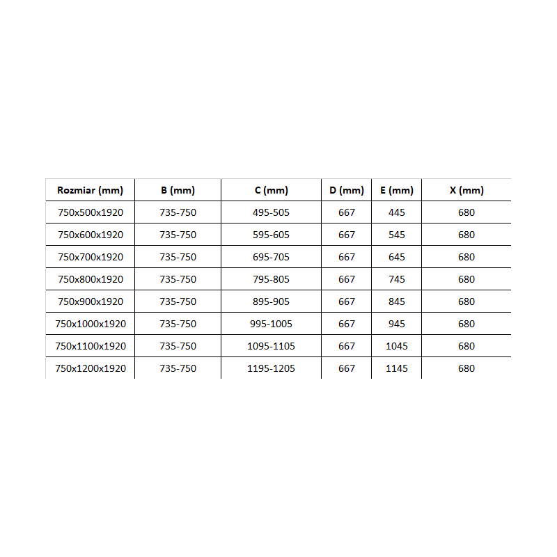Mexen Pretoria Duschkabine schwenkbar 75 x 80 cm, transparent, chrom - 852-075-080-01-00