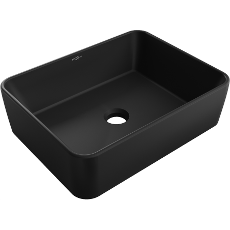 Mexen Catia lavabo à poser 48 x 37 cm, noir mat - 21314885