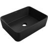 Mexen Catia lavabo à poser 48 x 37 cm, noir mat - 21314885
