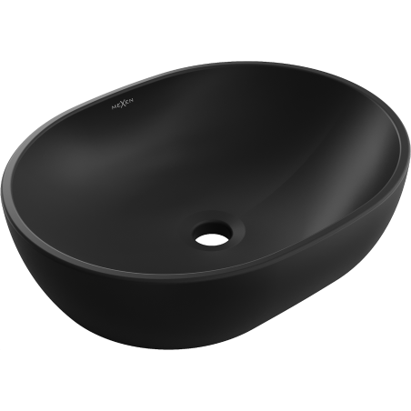 Mexen Viki pöytätason päällä oleva pesuallas 48 x 35 cm, mattamusta - 21054885