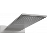 Mexen Waterfall douchekop slim 50 x 22 cm, geborsteld grijs - 79190-66