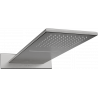 Mexen Waterfall slim rain shower 50 x 22 cm, gun gray brushed - 79190-66
