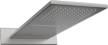 Mexen Waterfall regendouche slim 50 x 22 cm, grafiet - 79190-66
