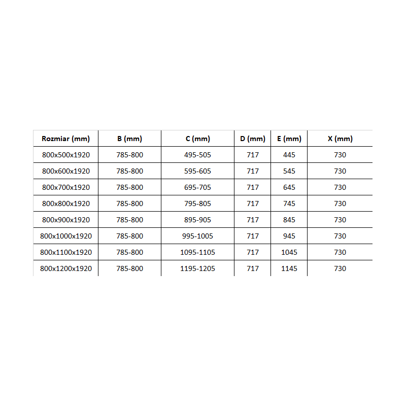 Mexen Pretoria draaideur douchecabine 80 x 100 cm, transparant, chroom - 852-080-100-01-00