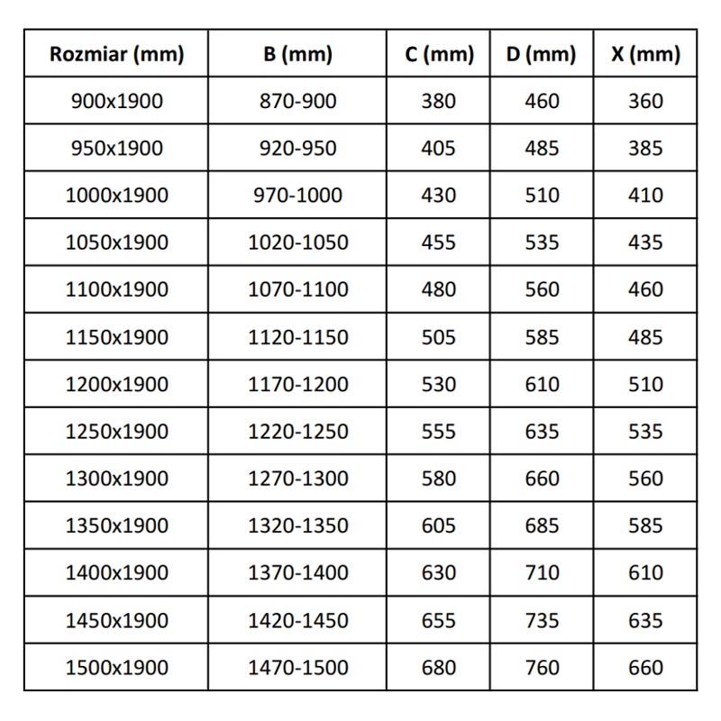 Mexen Apia bīdāmās dušas durvis 120 cm, caurspīdīgas, zelta - 845-120-000-50-00
