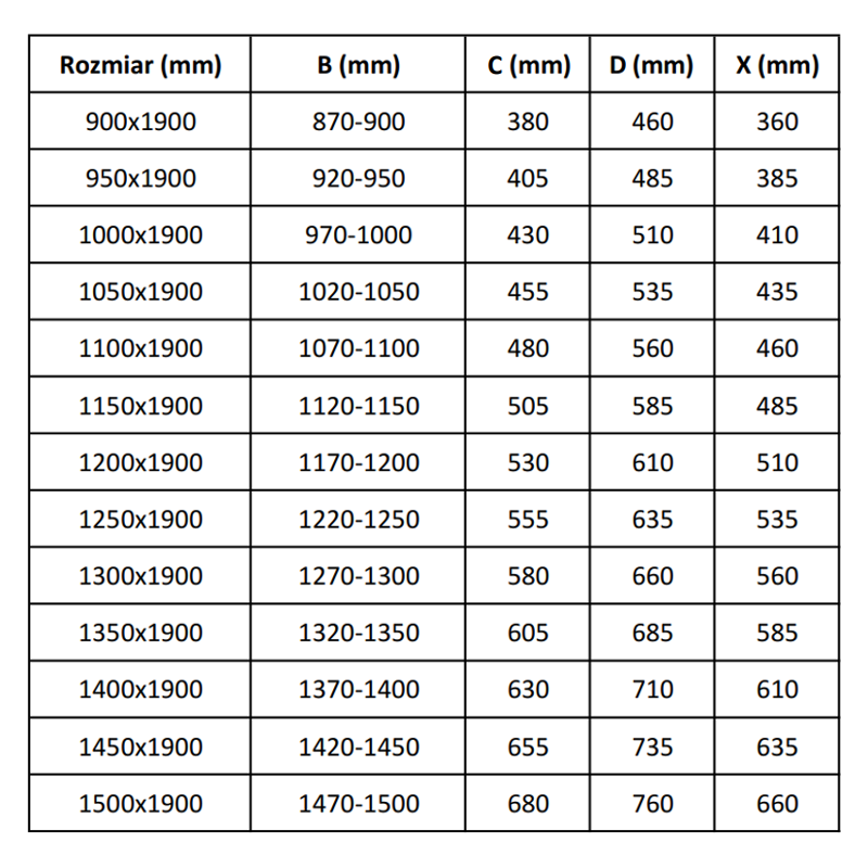 Mexen Apia liukuovinen suihkuovi 105 cm, raidat, kromi - 845-105-000-01-20