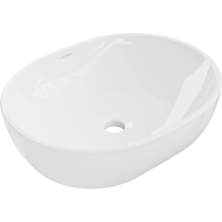 Mexen Viki pealisplaadi valamu 48 x 35 cm, valge - 21054800
