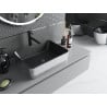 Mexen Catia Aufsatzwaschbecken 48 x 37 cm, Schwarz Matt/Silber Schuppenmuster - 21314872