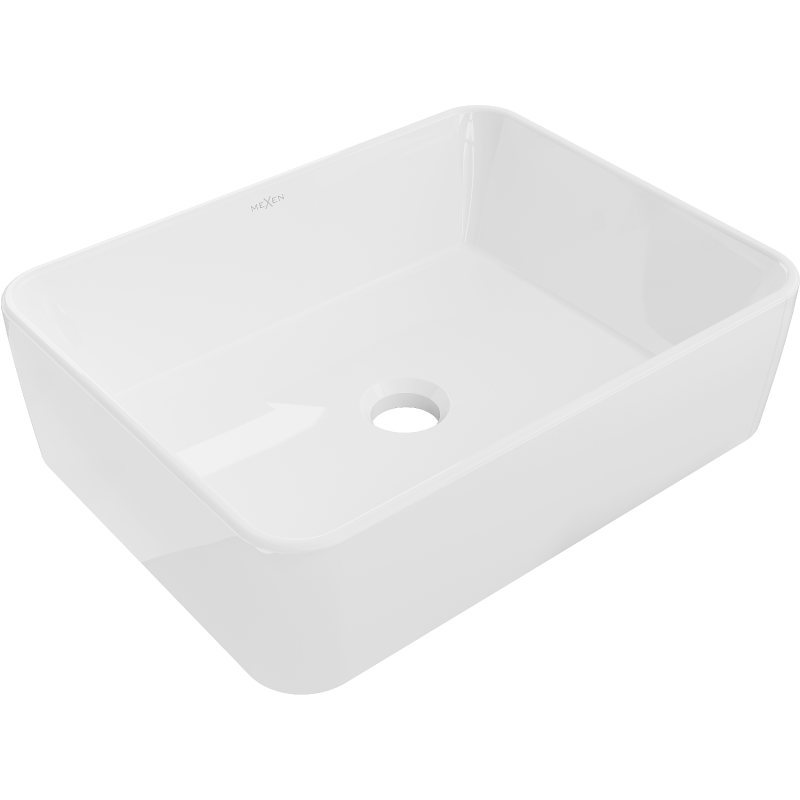 Mexen Catia lavabo à poser 48 x 37 cm, blanc - 21314800