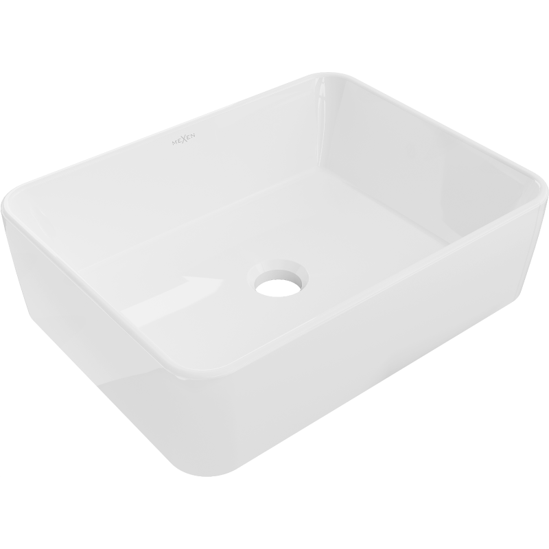 Mexen Catia umywalka nablatowa 48 x 37 cm, biała - 21314800