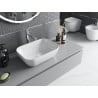 Mexen Rita opzetwastafel 45 x 32 cm, wit - 21084500