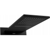 Mexen Waterfall Slim Shower Head 50 x 22 cm, Black - 79190-70
