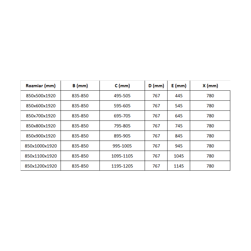 Mexen Pretoria cabina de ducha abatible 85 x 120 cm, transparente, cromo - 852-085-120-01-00