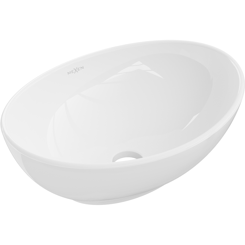 Mexen Elza lavabo da appoggio 40 x 33 cm bianco - 21014000