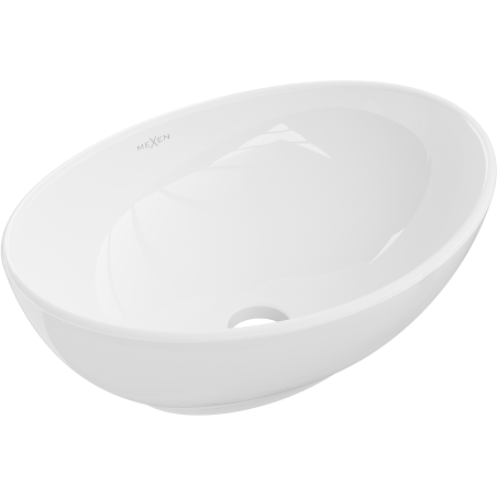 Mexen Elza lavabo da appoggio 40 x 33 cm bianco - 21014000