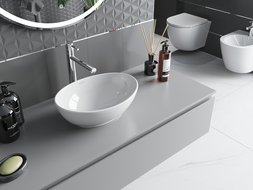 Mexen Elza opbouw waskom 40 x 33 cm, wit - 21014000